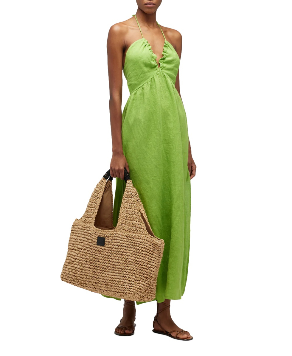 SUNDEK - BORSA SPIAGGIA - LEIRE STRAW BAG - AW714ABPA100-13000 - TAN