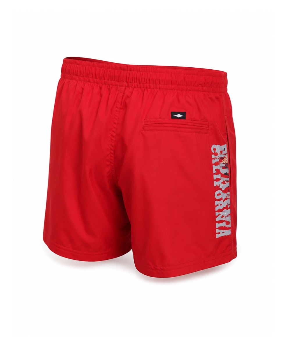 BEAR - COSTUME BOY BERMUDA JUNIOR - B1HBV001-316 RED - ROSSO - BEAR BOY BOARD VOLLEY