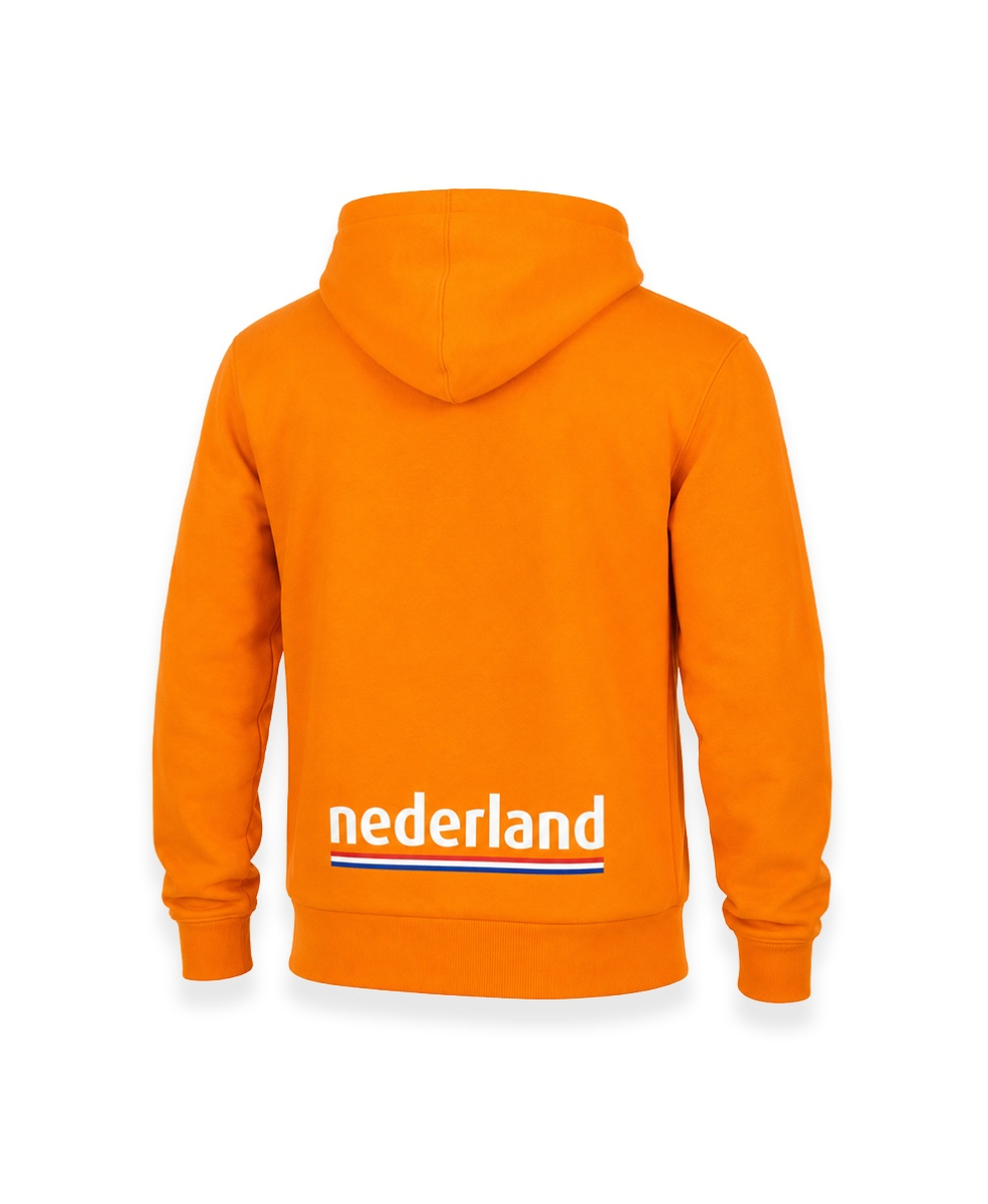 ARENA - FELPA OLANDA - NEDERLAND HOODED SWEAT - 1D06030 - ORANGE, BLUE