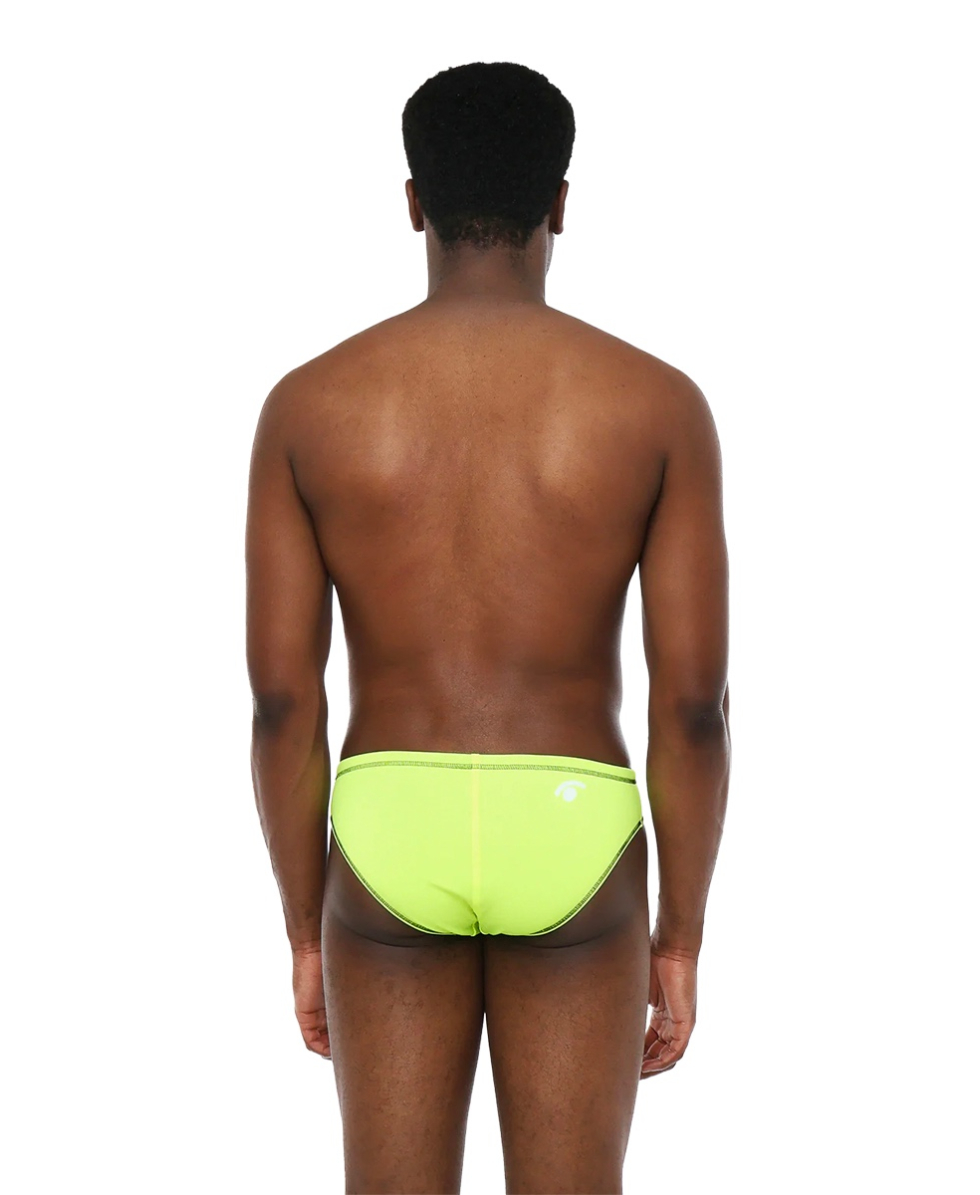 JAKED - COSTUME SLIP MILANO - JWNUU05001 - FLUO YELLOW/BLACK
