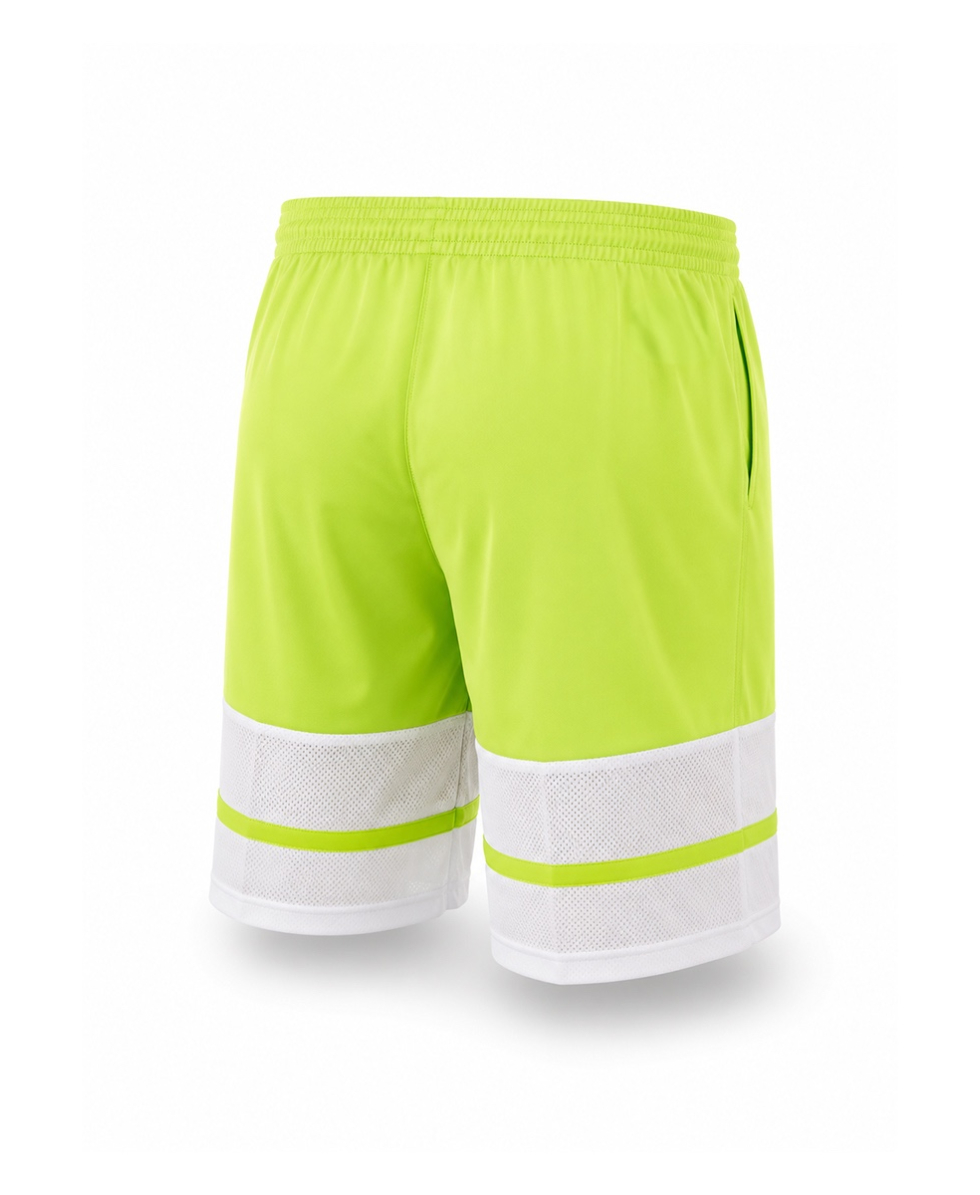 ERREA - PANTALONCINO UOMO SHORTS - R17P1H0Z05790 - FLUO GREEN/WHITE