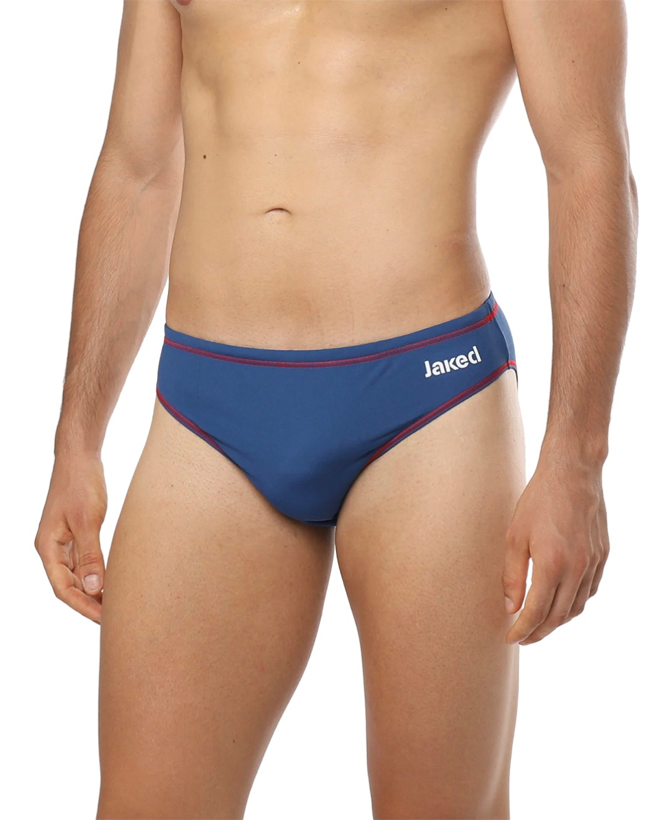 JAKED - COSTUME SLIP MILANO - JWNUU05001 - NAVY/RED