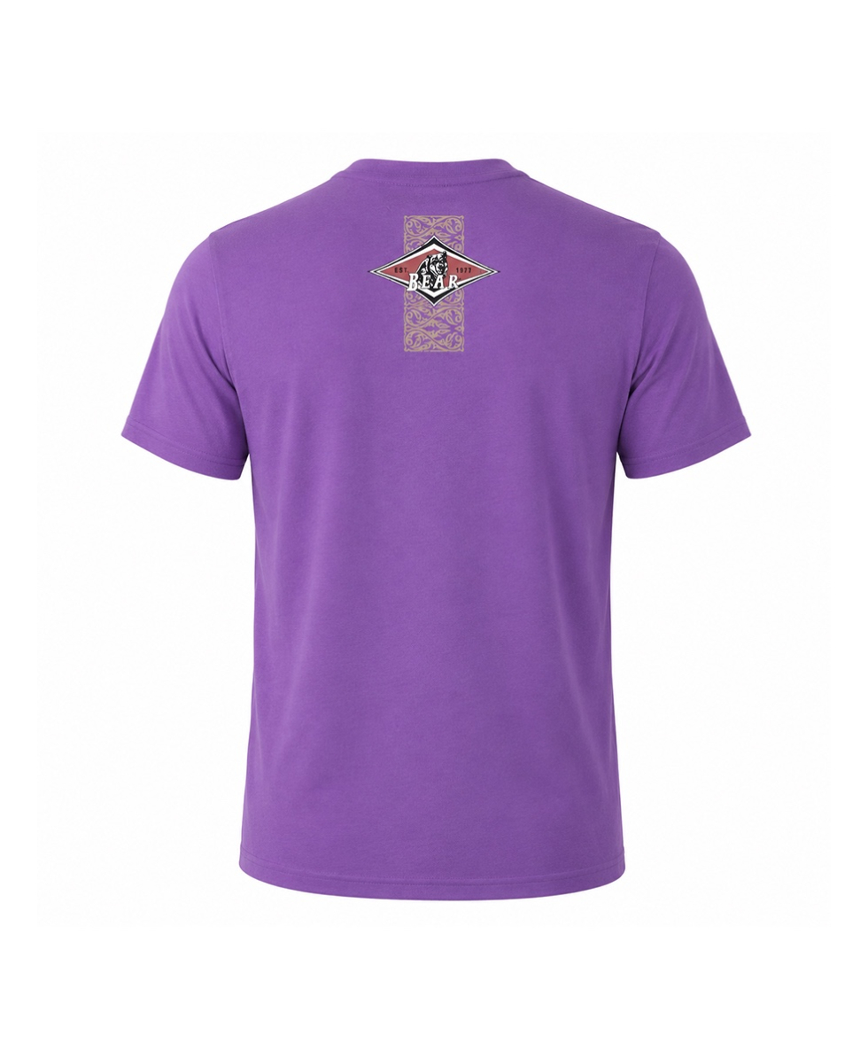 BEAR - T-SHIRT M/C - PHT015-461 - ROYAL LILAC/VIOLA