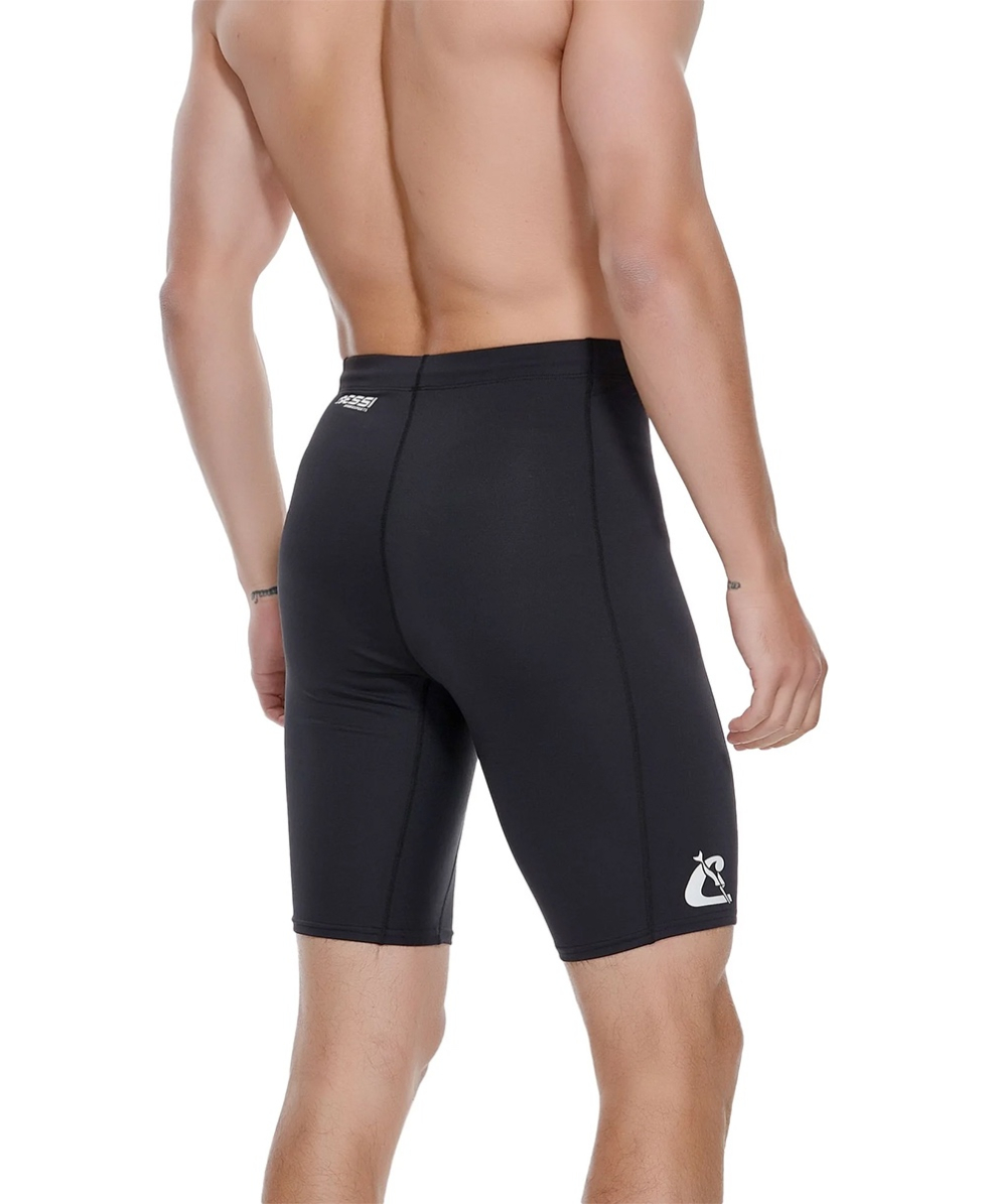 CRESSI - SHORT UOMO - RASHGUARD IN LYCRA SPF50 - NH01000 - BLACK