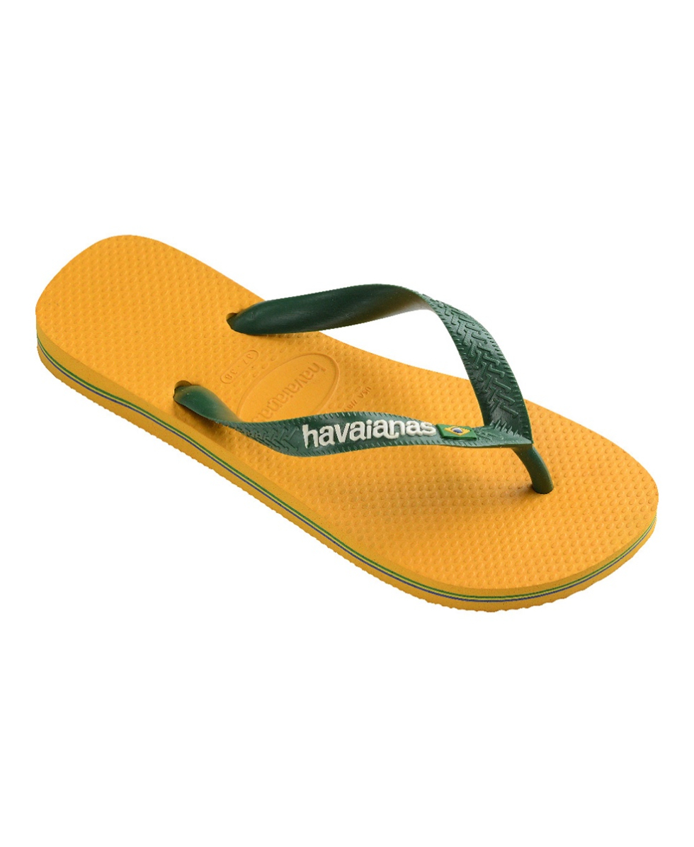 HAVAIANAS - INFRADITO JUNIOR - BRASIL LOGO - 4110850-1740 - POP YELLOW