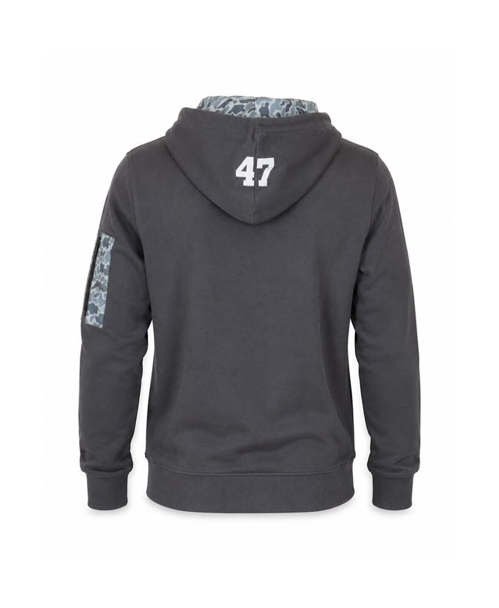 LEONE - FELPA - MAN HOODIE FLEECE - LSM1895-92 - IRON
