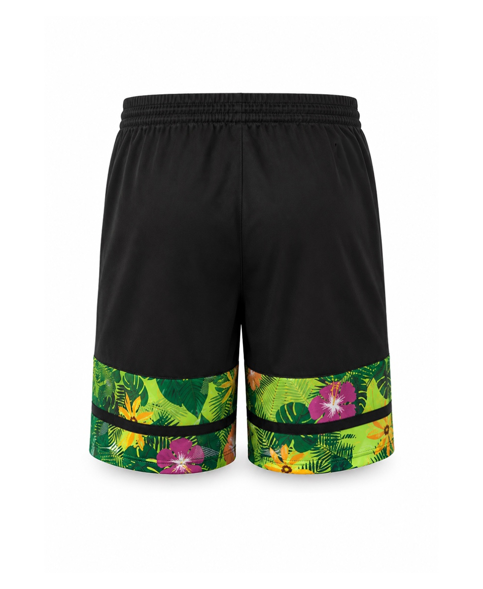 ERREA - PANTALONCINO UOMO SEA SHORTS - R17P1I0Z43410 - BLACK/FLOWERS