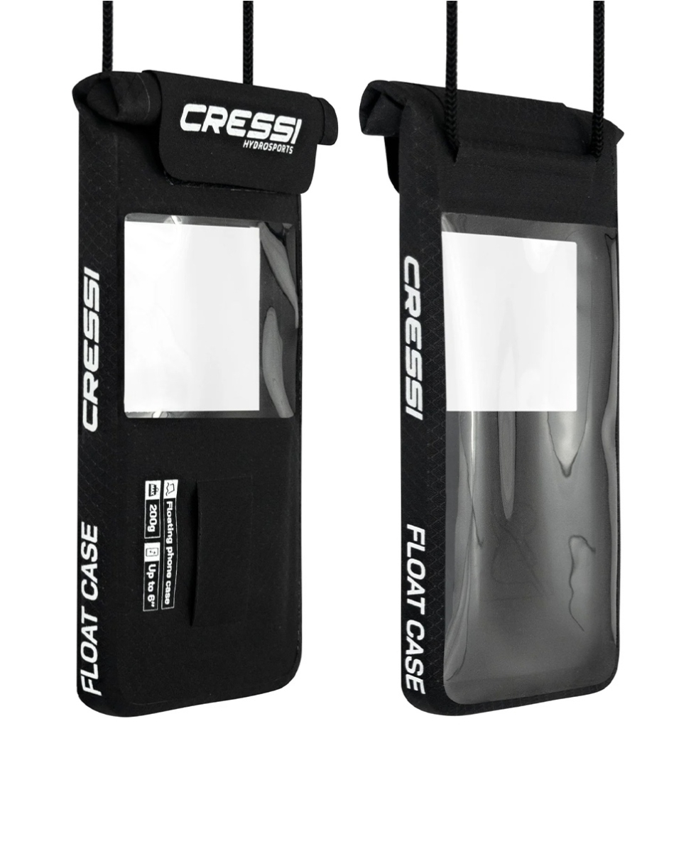 CRESSI - CUSTODIA GALLEGGIANTE PER TELEFONO - FLOAT CASE MAX - BLACK