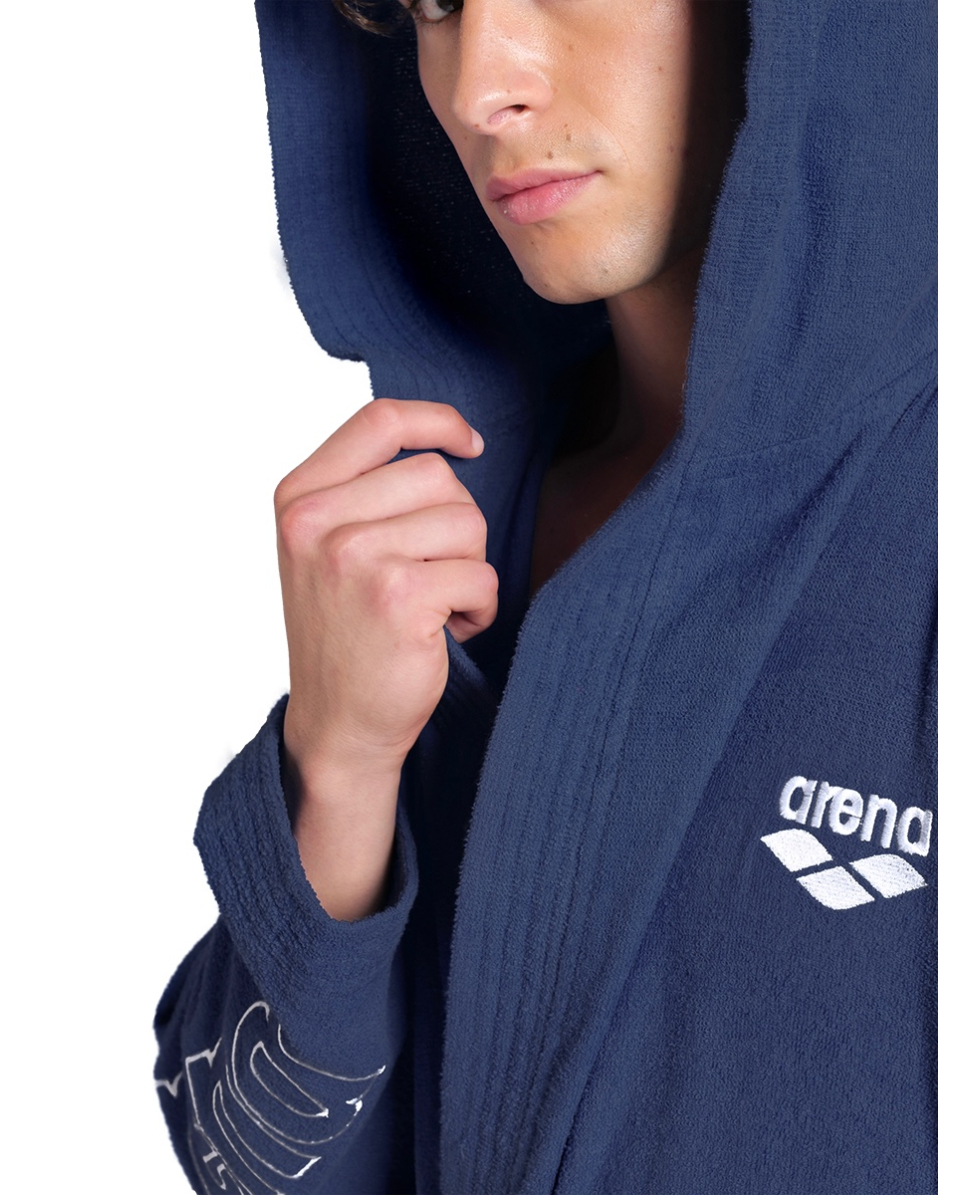 ARENA - ACCAPPATOIO SPUGNA UNISEX - ZEPPELIN LIGHT - 009019710 - NAVY/WHITE