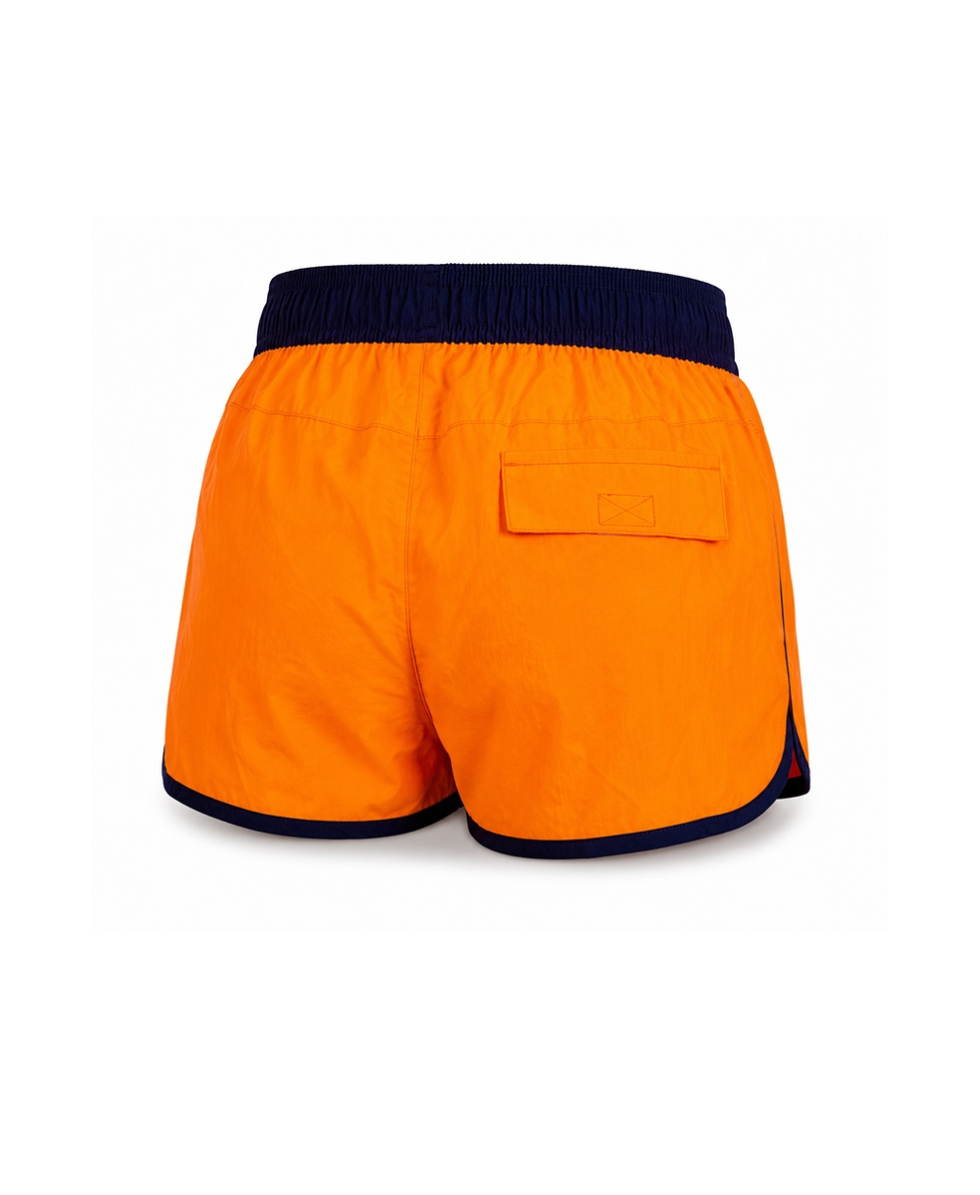 SPEEDO - COSTUME SHORT COLOUR MIX 10" - ORANGE/BLACK - 10-383-A656