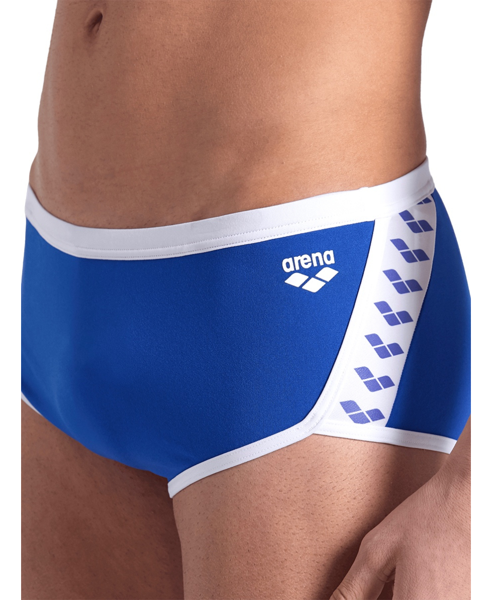 ARENA - COSTUME BOXER - ICONS LOW WAIST SHORT - 005046702 - ROYAL, WHITE
