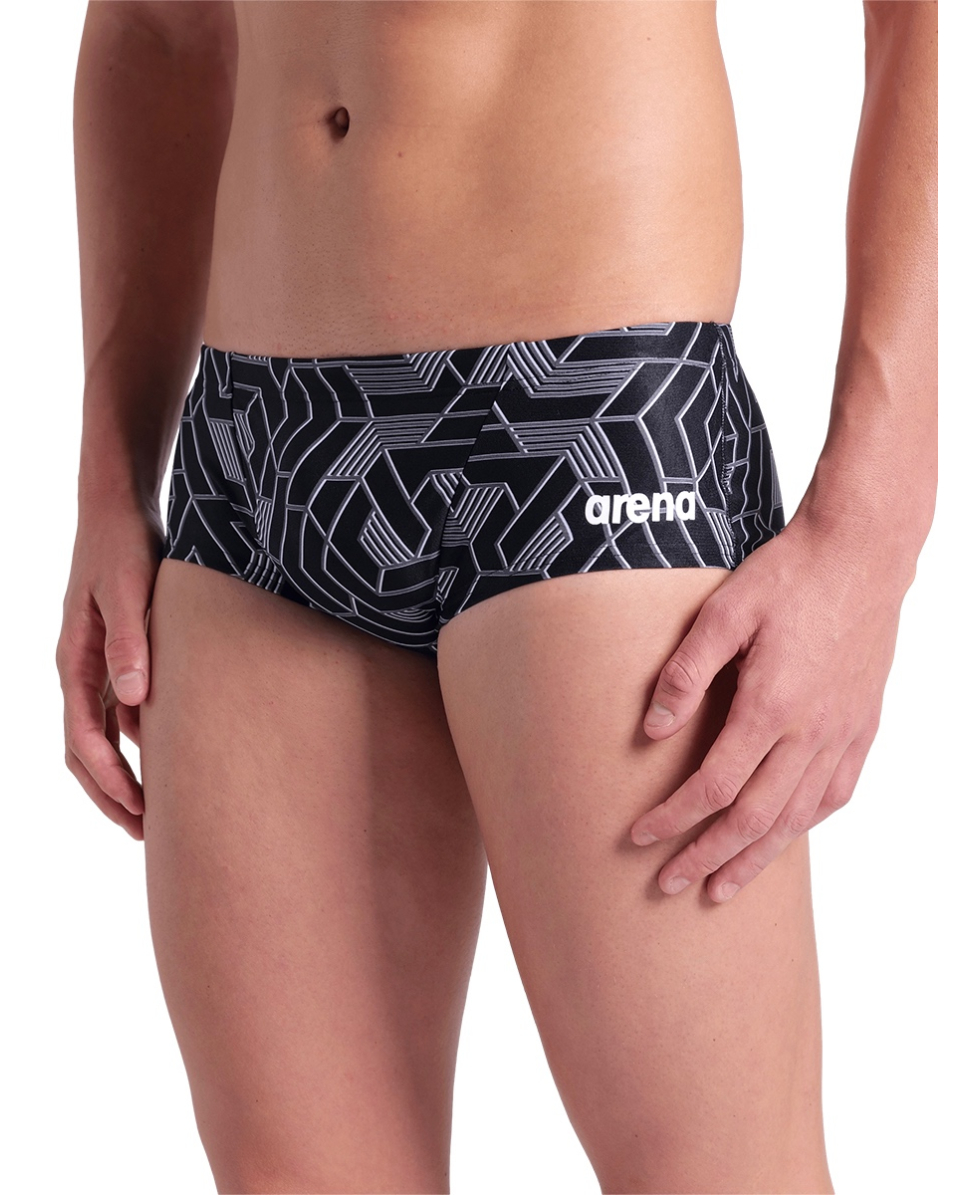ARENA - COSTUME BOXER - ESCAPE LOW WAIST SHORT - 007795500 - TEAM BLACK