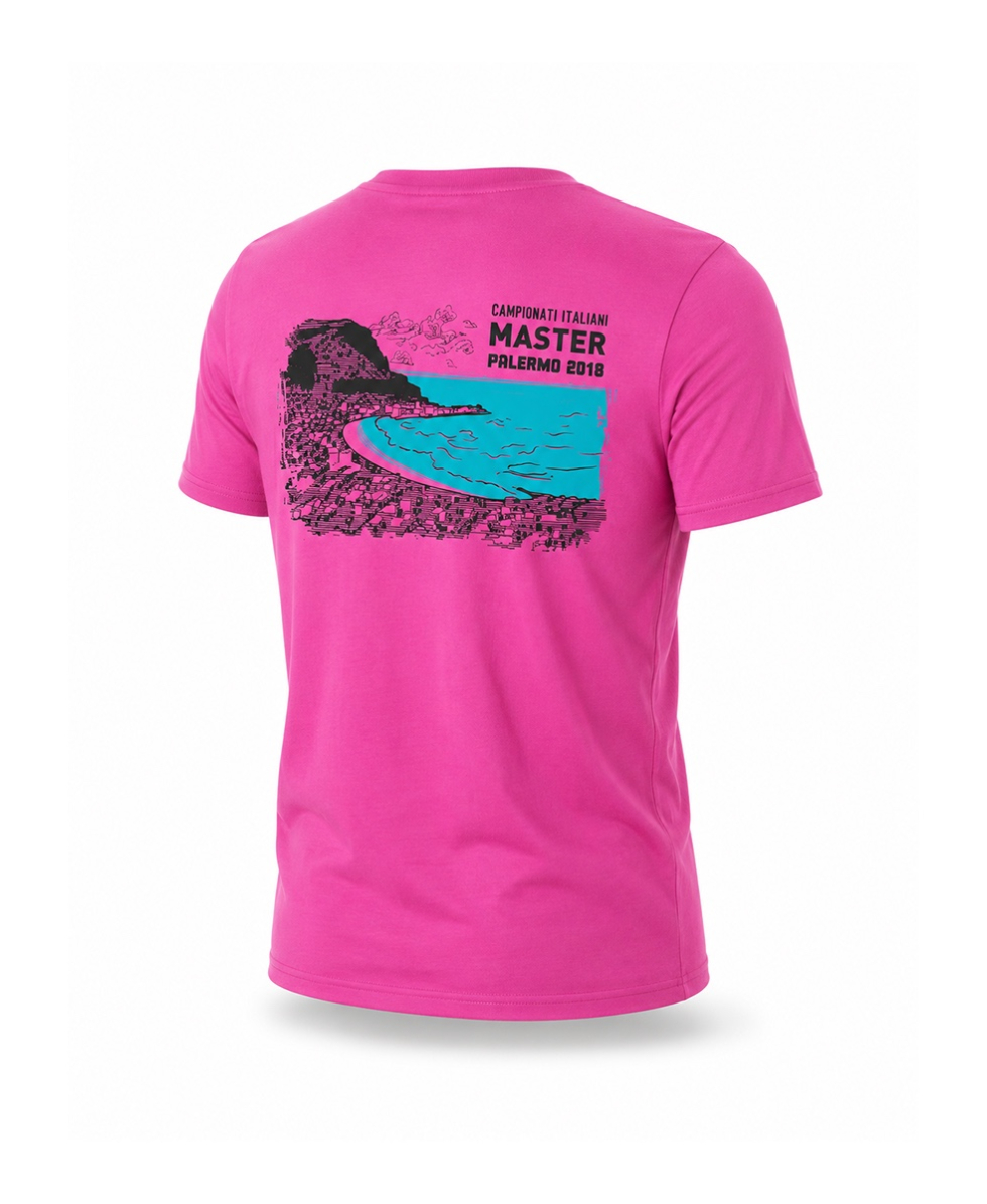 ARENA - T-SHIRT - S/S MASTER PALERMO 2018 TEE - 002218180 - FUCHSIA