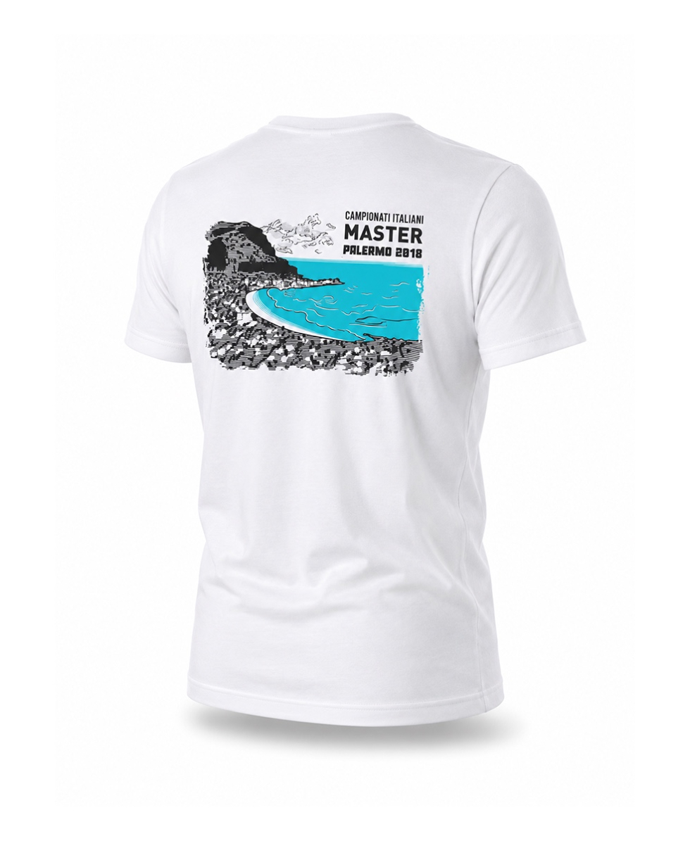 ARENA - T-SHIRT - S/S MASTER PALERMO 2018 TEE - 002218100 - WHITE