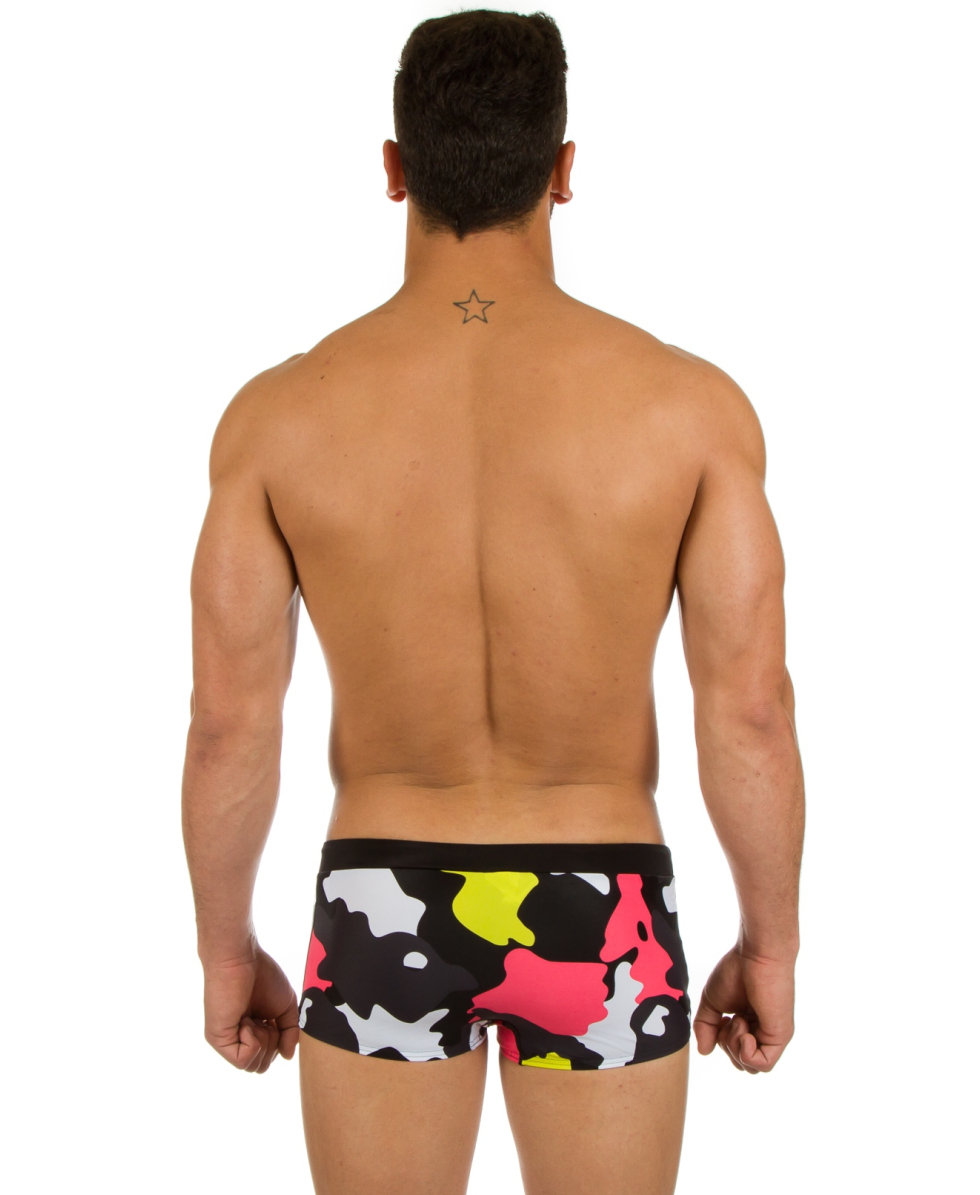 SPEEDO - COSTUME BOXER - JETFLASH ASHT AM - 087188589 - NERO/GRIGIO/MULTI
